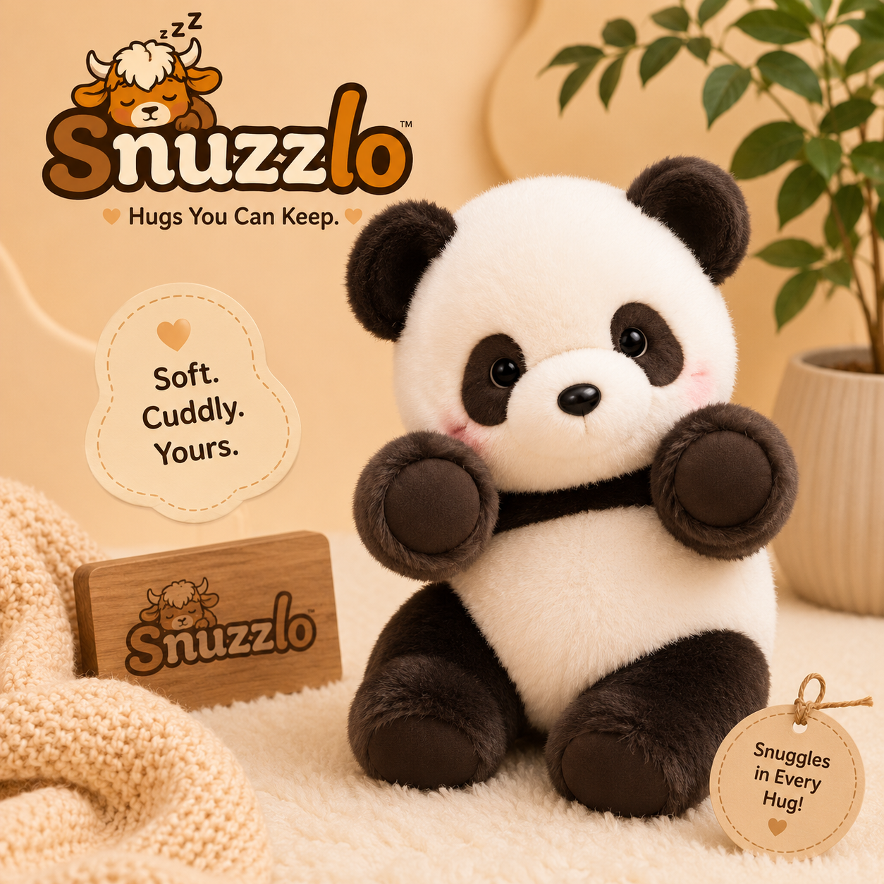 Snuzzlo™ Running Animal Plushie - Snuzzlo™