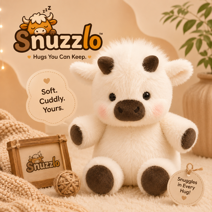 Snuzzlo™ Running Highland Cow Plushie - Snuzzlo™