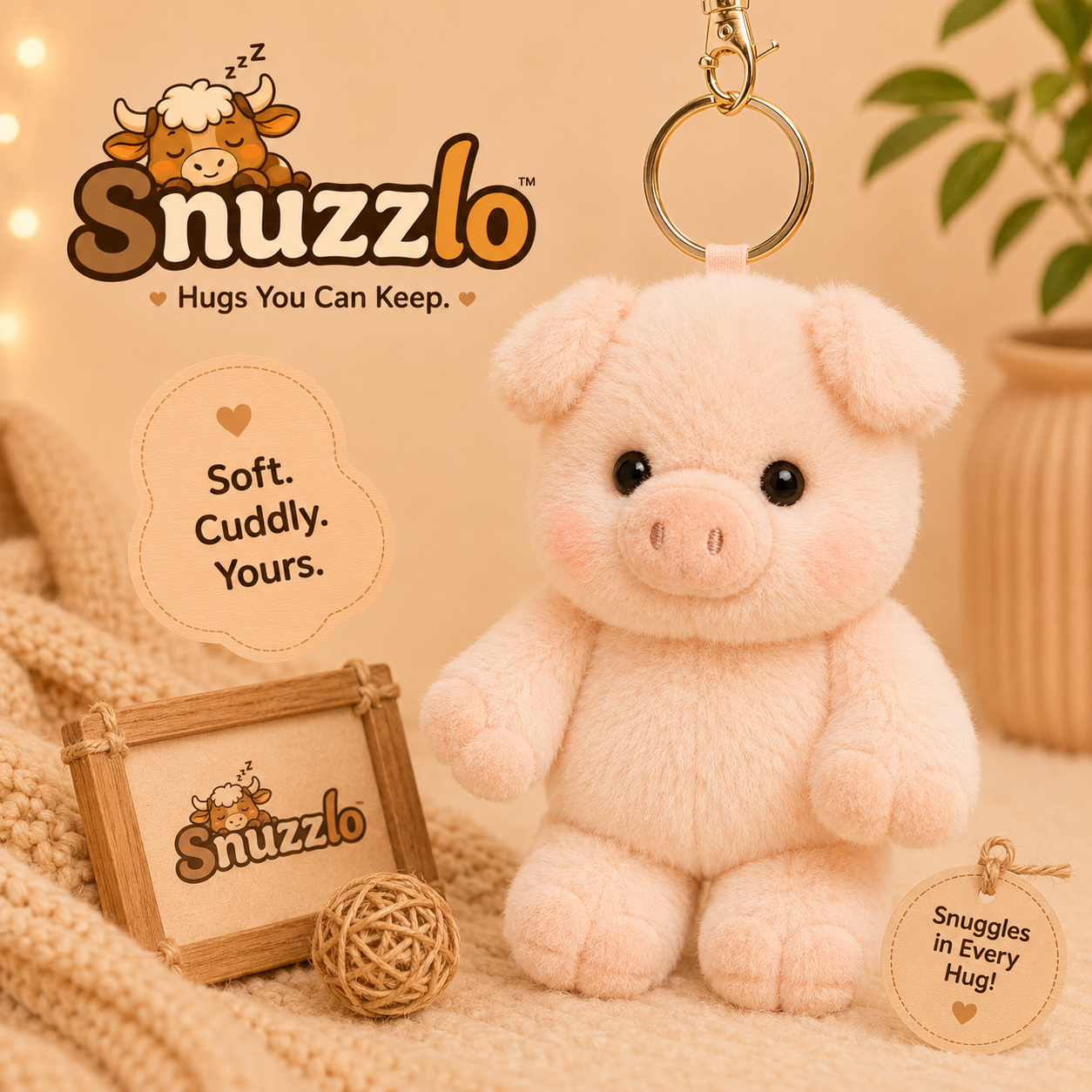 Snuzzlo™ Running Plushie Keychain - Snuzzlo™
