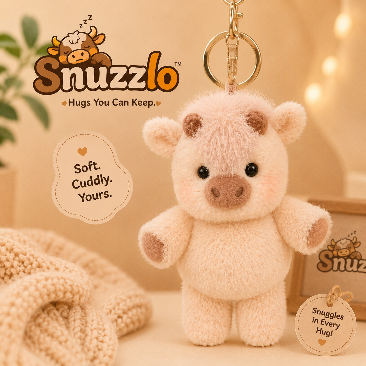 Snuzzlo™ Running Plushie Keychain - Snuzzlo™